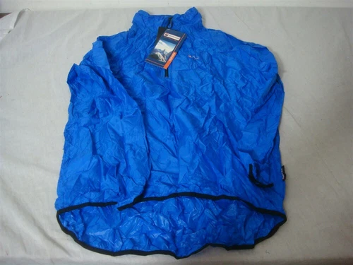 MONTANE FEATHERLITE XL BLUE ULTRALIGHT PERTEX BACKPACKING/CYLCING WINDSHIRT  video thumbnail