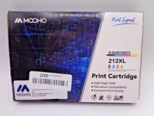 4 Pack Mooho 212xl Ink Cartridge for Epson 212 ink for Epson Workforce WF-2850 W