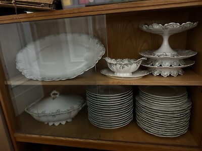 Limoges Frank Haviland Tafelservice Porzellan Festliche Ostern Geschirr veillche