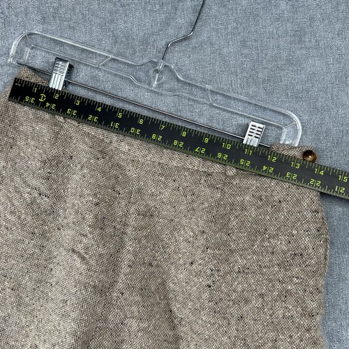 Pantalones cortos de lana ORVIS de pierna recta frontal plana talla 10 100 % lana - Imagen 5 de 11