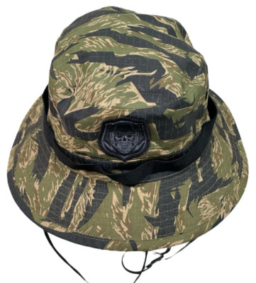 Nike Tiger Stripe Camo Boonie Bucket Hat Unisex M/L Skull