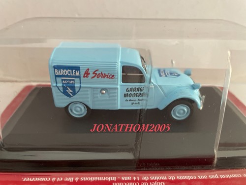 Los Vehículo Del Garaje Moderna CITROEN 2CV La Furgoneta A 1/43° - Imagen 2 de 2