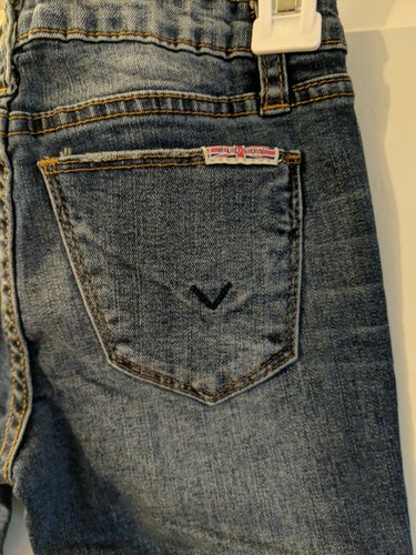 HUDSON Embroidered Cropped Denim for Girls NWT  - Picture 6 of 8