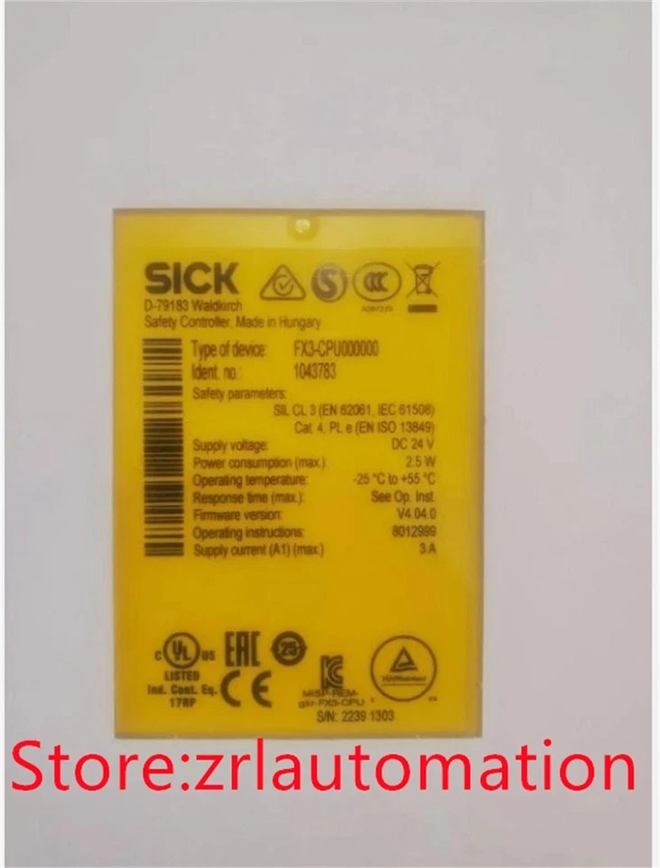 1PCS FX3-CPU000000 V4 Safety relay New In Box FX3-CPU000000 V4 - Image 2 of 3