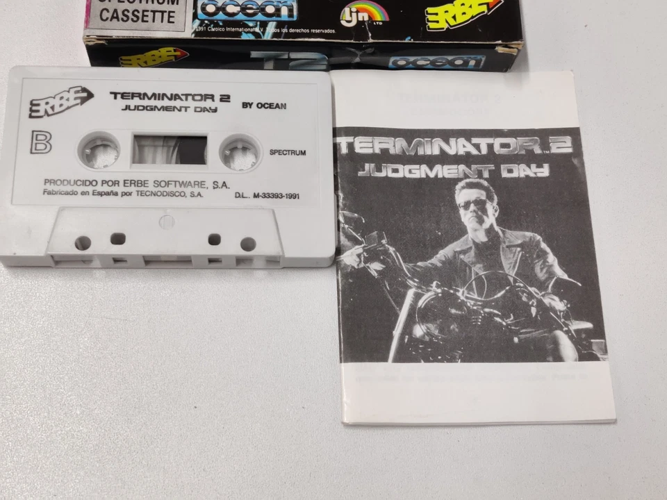 TERMINATOR 2 JUDGMENT DAY . SPECTRUM .  Pal España - Imagen 4 de 4