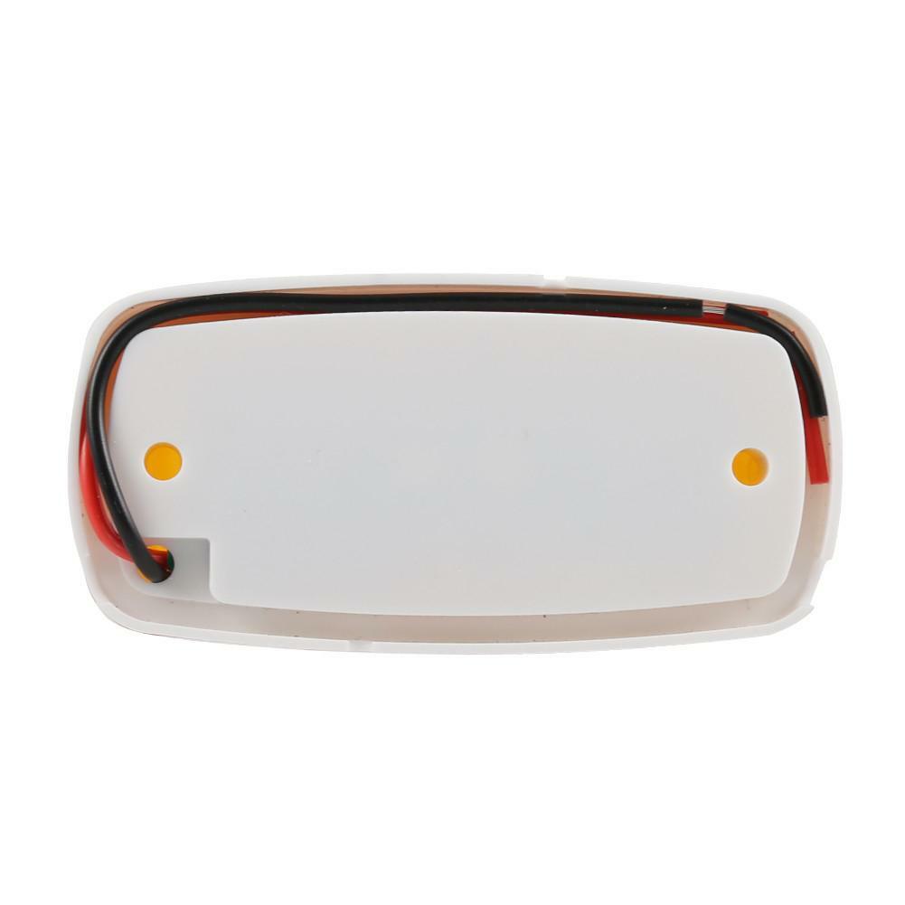 2X 10 LED Side Marker Amber Indicator Light Bullseye 2x4 Inch Truck Trailer AU - Foto 12