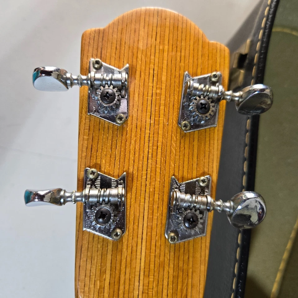 Hohner Banjo 5 String Bluegrass Folk Banjo w/ Case Vintage - Image 4 of 4