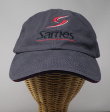 Sames Gray Strapback Baseball Hat Cap Fersten Worldwide Prestige Collection