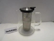 Iced Tea Maker FORLIFE Glass Infuser with basket Jug pitcher 68 Oz, 2 Quarts