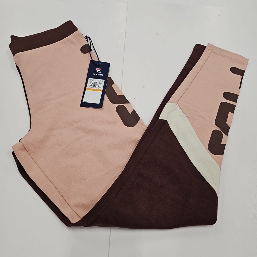 Leggings donna Fila Sia rosa marrone piccoli nuovi con etichette