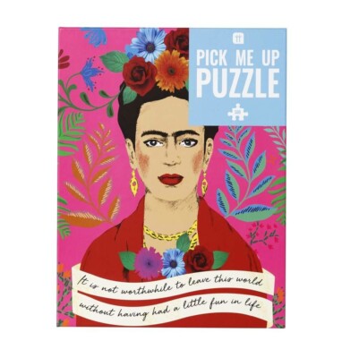 Talking Tables Puzzle Frida Kahlo 500 Teile 49 x 36 cm Portrait Boho Bild
