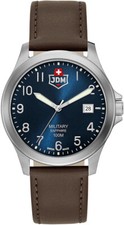 Reloj suizo para hombre JDM Military JDM-WG001-03 Alpha I azul Jacques du Manoir NUEVO
