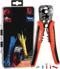 ValueMax 266PCS Wire Stripper Tool Kit, Self-adjusting 8" Automatic Wire NEW