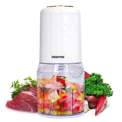 400W Mini Küchenmaschine 500ML Küchenzerkleinerer Mixen Hacken Salsa Pesto Pasten