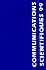 Communications scientifiques 1999 - Collectif - V221405
