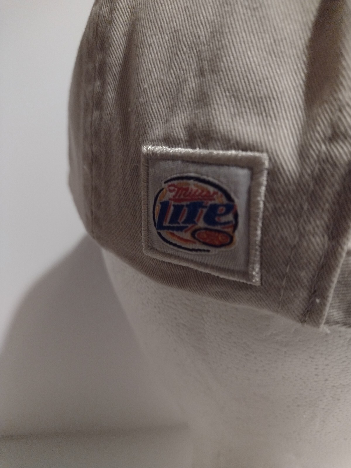 Miller Light Adjustable Baseball Cap Embroidered … - image 5