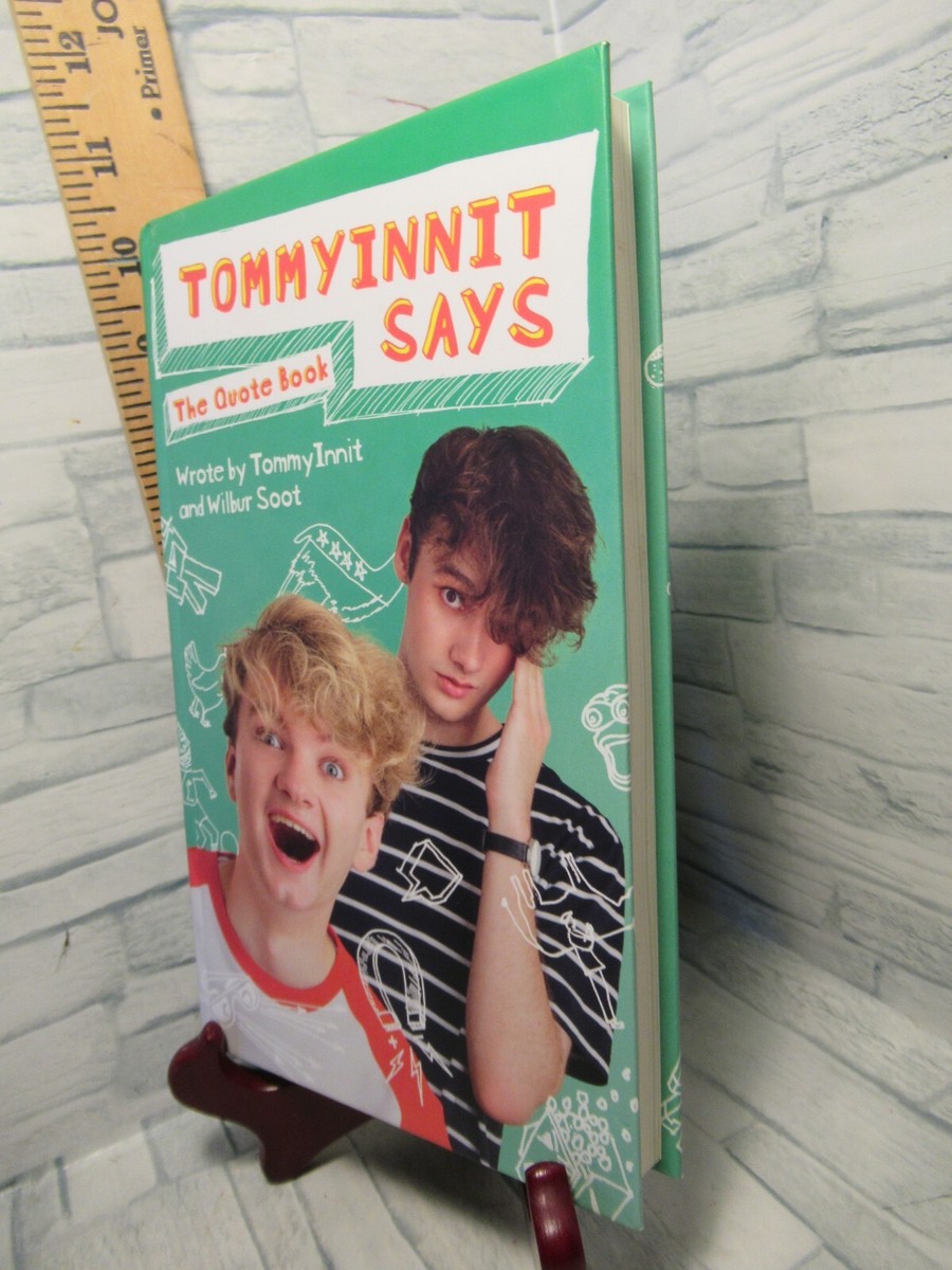 ★tosbook★ TommyInnit Says /The Quote Book /by Tommy Innit and Wilbur Soot