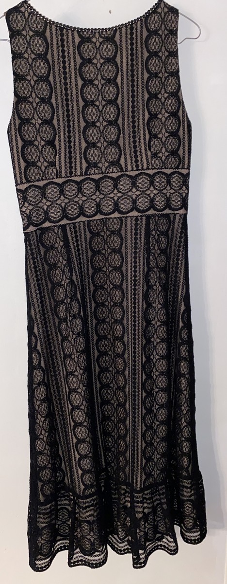 ann taylor loft black lace dress Ann Taylor By LOFT Black Lace Cotton Dress, SIZE 12