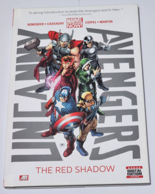 Uncanny Avengers #1 Marvel Comics The Red Shadow 2013 Hardcover Graphic Book
