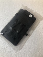 Wooden Camera Battery Slide with Rod Clamp and WC Pro V-mount plate 3 x D-taps