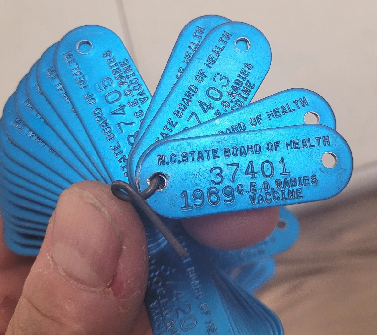 What Are The Numbers On A Dog Tag