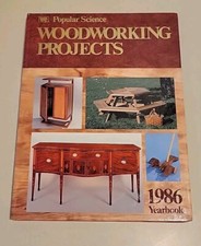 Popular Science Woodworking Projects 1986 Yearbook Hardcover Picnic Table