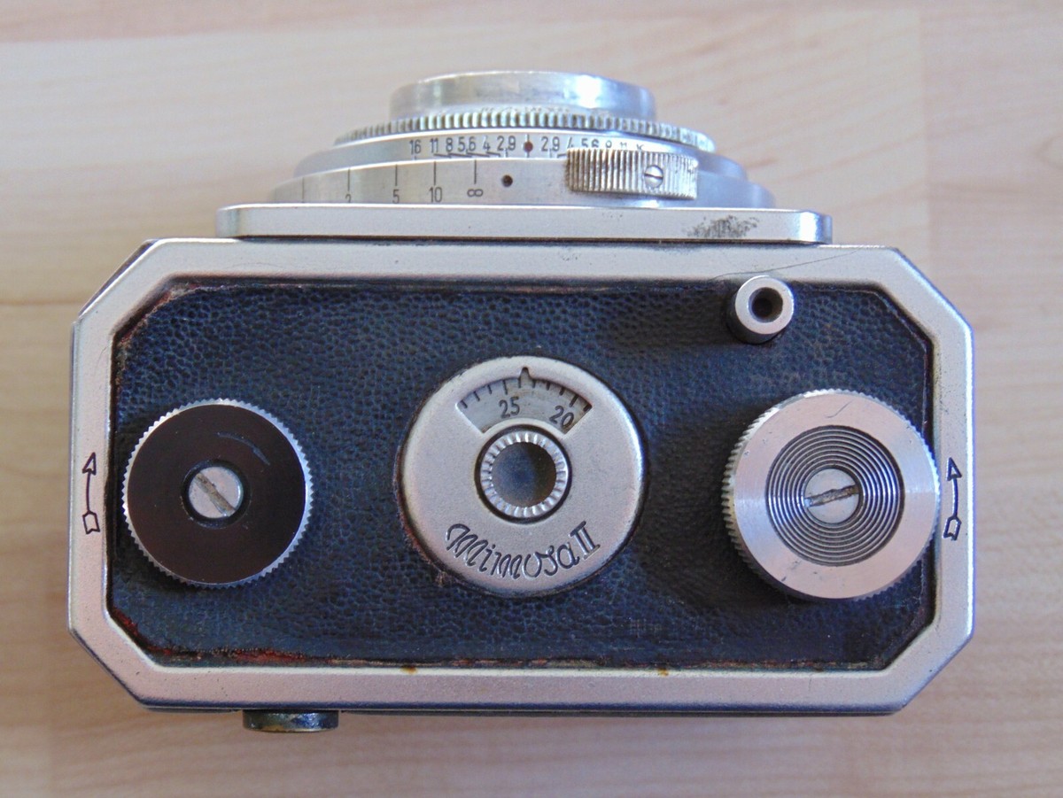 Fotokamera Mimosa II Velax Lens Objektiv Meyer Trioplan 2,9 /50 V