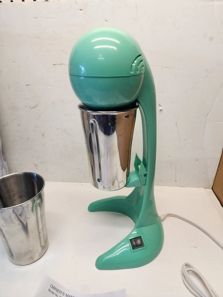Mezclador de malta Salton Diner mezclador de batidos DM22g con 2 tazas para servir nuevo en caja Foto 3 de 4