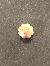 Omega Flat Feet NOS Watch Crown Original Pink Rose Gold Vintage 1,2mm Stem
