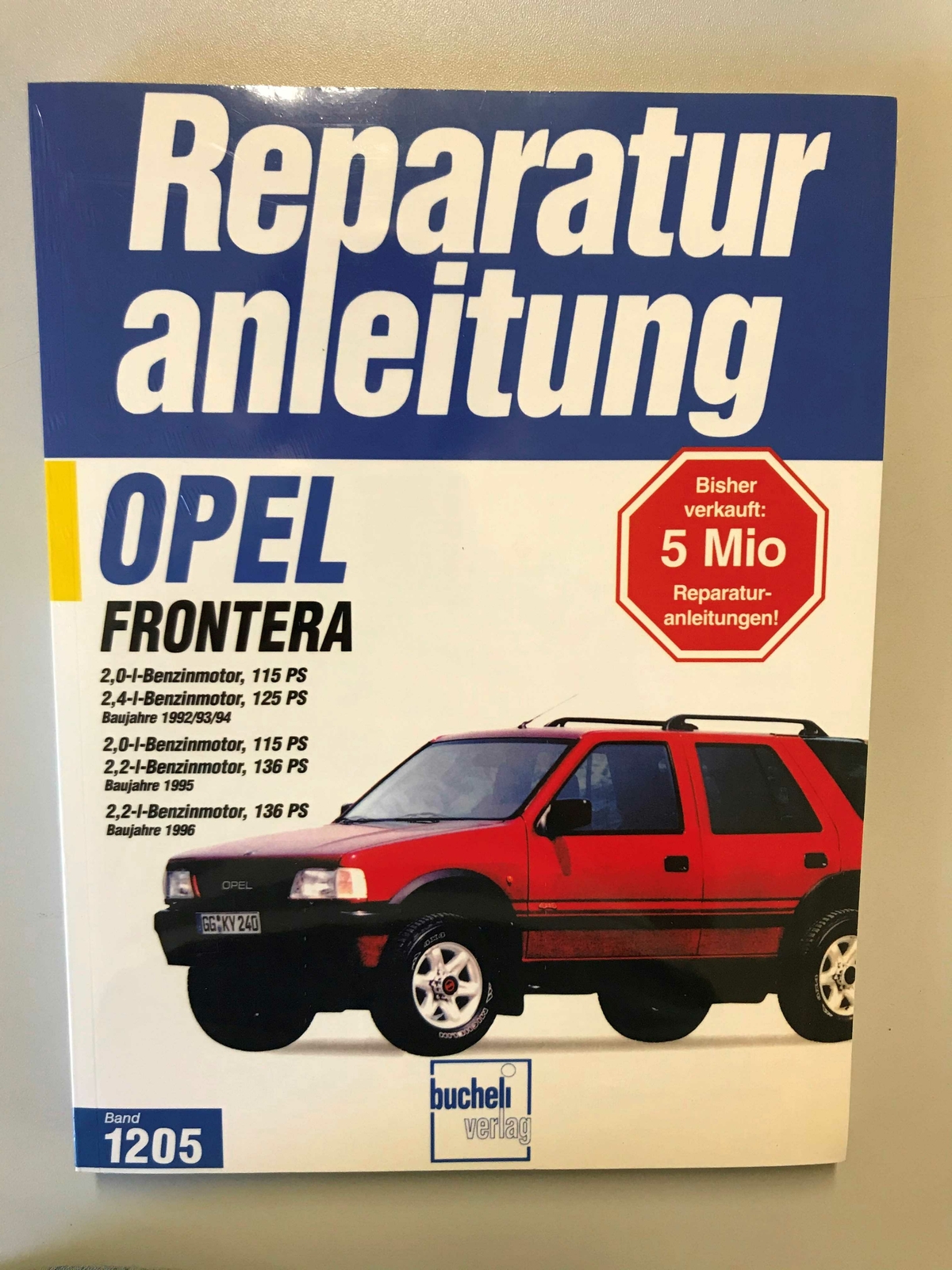 Thumbnail - Reparaturanleitung Opel Frontera Ab 1992 Buch Anleitung Werkstatt Neu