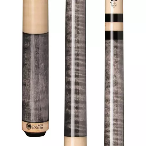 Lucasi Cues LZC5 - Smoke Grey Birdseye and Natural Maple Handle 