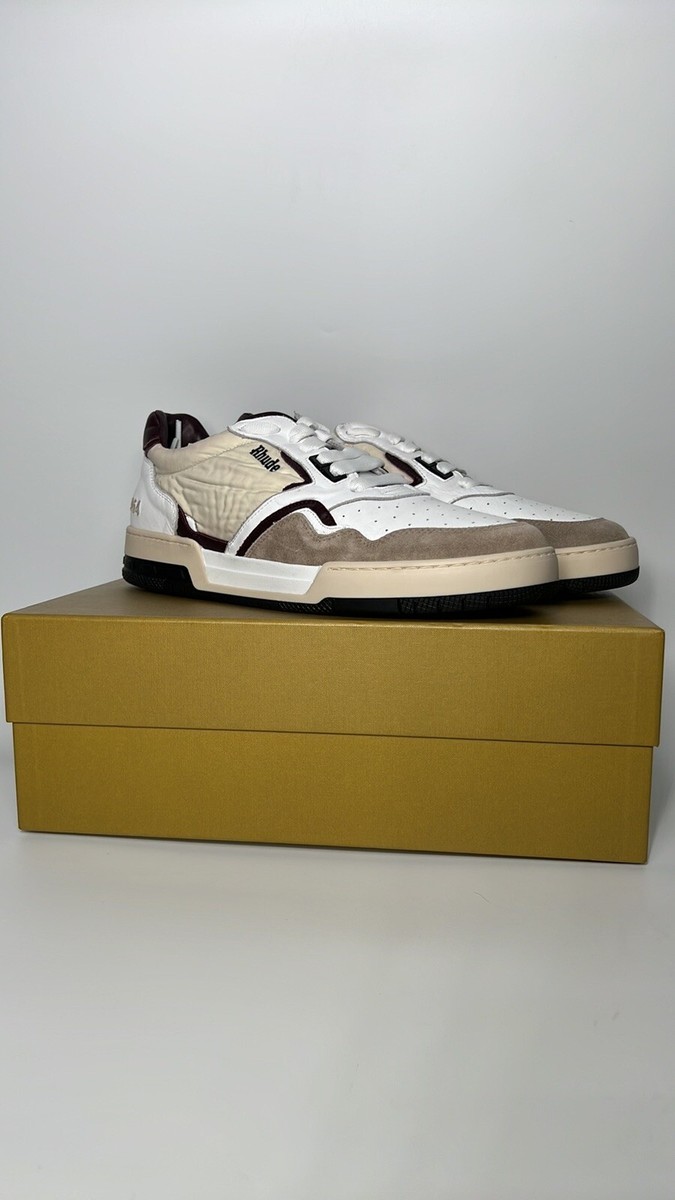 スニーカー Rhude RHPS23FO06604036 RHUDE RACING Sneakers Buy Rhude Racing Sneaker 'White Mustard' - RHPS23FO06604036