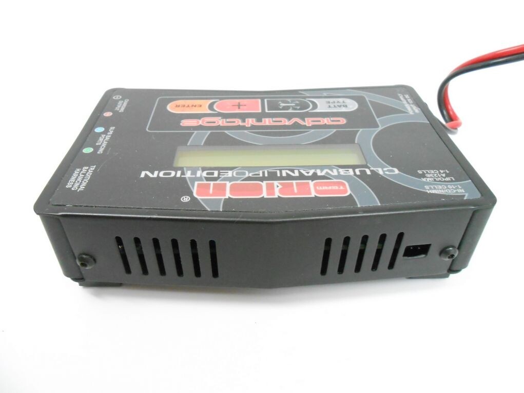 ORION advantage 充電器(LIPO,LIFE,NIMH,NICD) Team Orion Advantage Clubman Lipo Edition LiPo/LiFe/NiMH DC