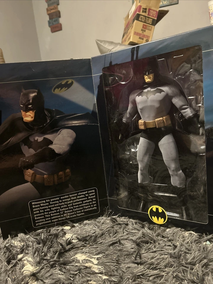 DC DIRECT BATMAN 13" FIGURA COLECCIONISTA DE LUJO ESCALA 1/6 NUEVO-COMO NUEVO Robin Joker Foto 4 de 4