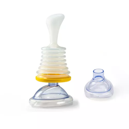 Breathing Training Device Lung Respiratory Trainer Anti-Suffocation Rescue Mask - Picture 15 of 20