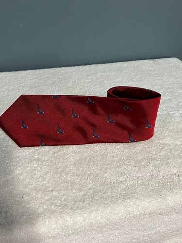 HARWELLS MENS LUXURY SILK DRESS TIE 3 3/4" WIDE - Afbeelding 2 van 3