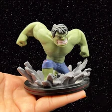 The Hulk Marvel Avengers Q-Figure Quantum Mechanix Adult Collectible 2.5”T 3.5”W