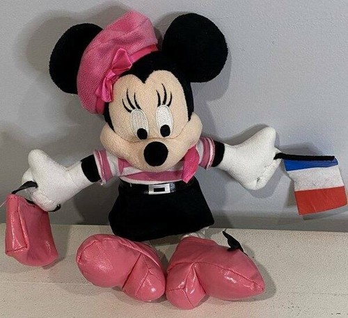 Disney Parks Epcot Minnie Mouse Plush 