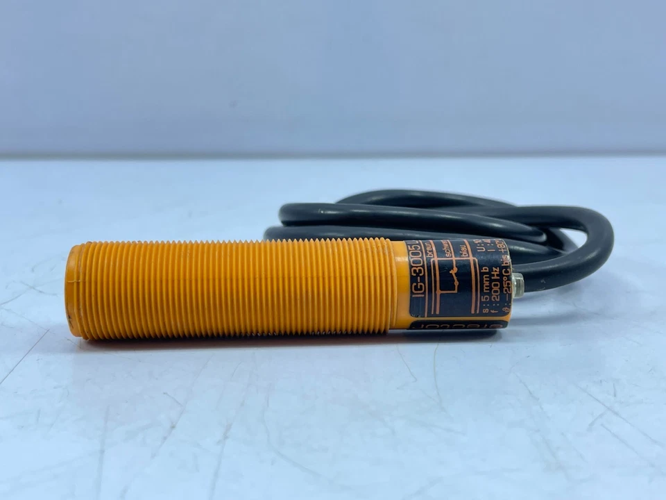 IFM Efector IG-3005-LAPOG Inductive Sensor Switch Cable 5mm b 10-55VDC IP 67 - Image 4 of 4