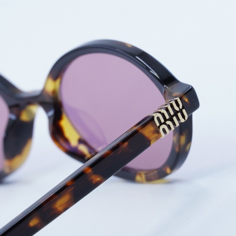 MIU MIU MU04ZS VAU50D Honey Havana/Bordeaux Mirrored 50-18
