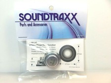 SoundTraxx 810130 Mega Bass Speaker, Round, 27mm DIA, 12mm Deep, 8-Ohm, 1 Watt