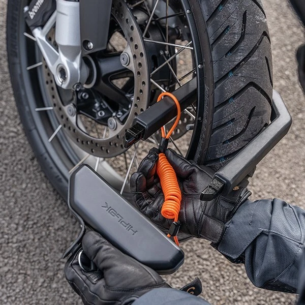 HIPLOK DX1000 MOTORCYCLE SOLD SECURE ANTI GRINDER D LOCK SECURITY - Image 2 of 4