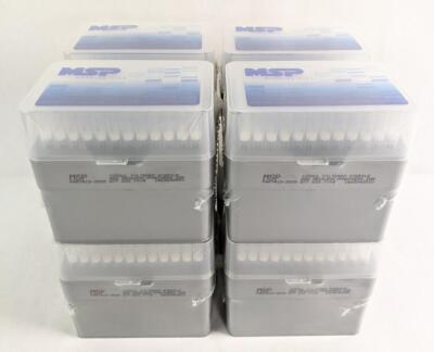 MSP Brand Barrier Tips 15-3535 1250uL Filtered Sterile | New in Box | Lot of 8