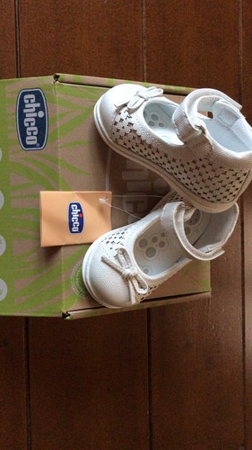 scarpe chicco baby/ ballerina bianca nr.19 | eBay