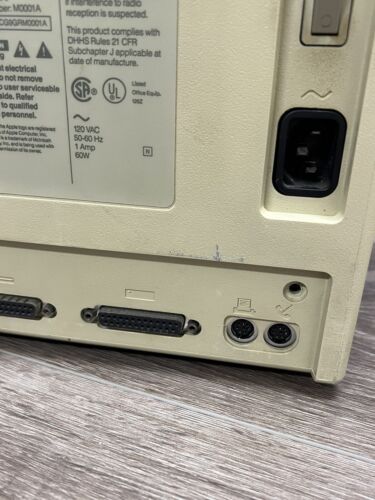 APPLE MACINTOSH PLUS 1MB M0001A *DAÑADO, PITIDOS* - Imagen 10 de 12