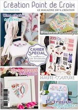 French cross stitch magazine Creation point de croix No.56