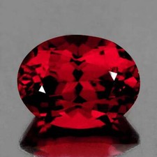 Rhodolite Garnet Oval 11x8 mm 4.14 carat , Flawless-VVS ,Natural Loose Gemstone