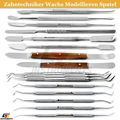 Zahntechniker Heidemann Spatel   Labor Werkzeug für Wachs, Zement & Modellieren