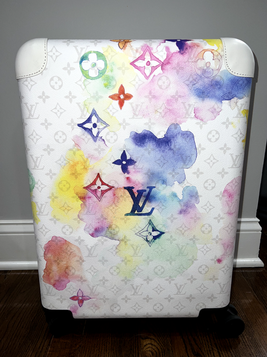 小物 Louis Vuitton LOUIS VUITTON Monogram V Line Zephyr 55 suitcase Pink LV
