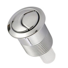 Cersanit Type Chrome Effect Dual Flush Toilet Push Button Unbranded